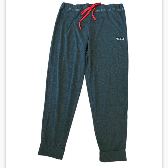 Tumi Drawstring Waist Joggers Lounge Pants Womens Size S/M Grey super soft - Picture 1 of 9